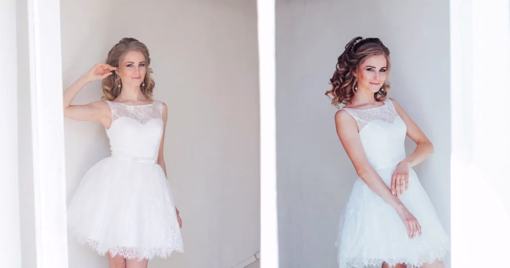 Short White Wedding Dresses
