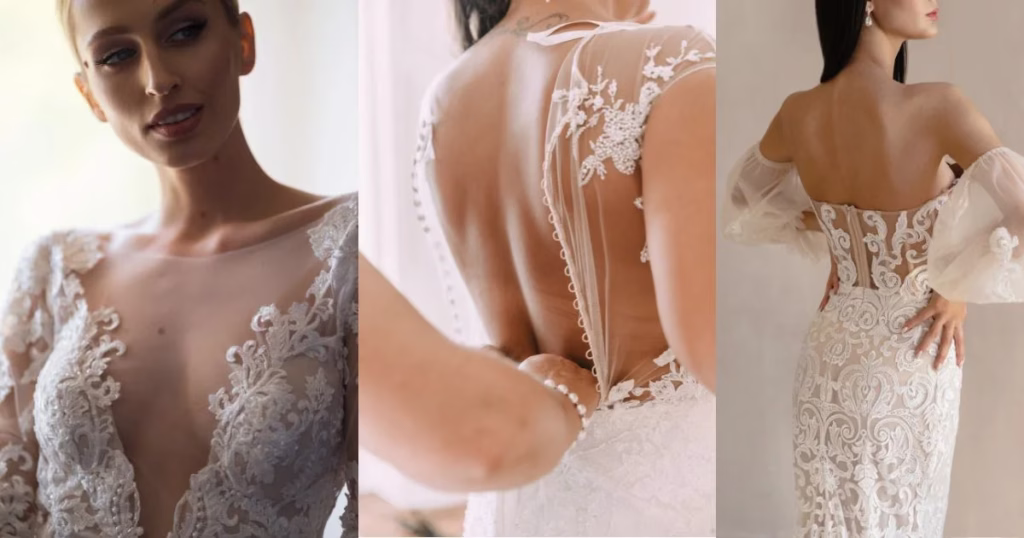 lace wedding dress