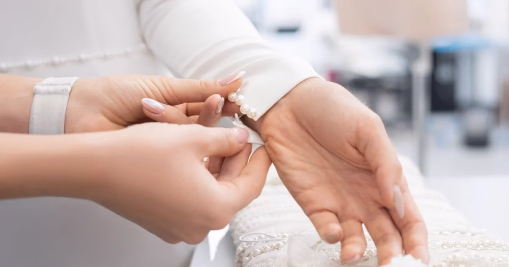 wedding gowns with sleeves
